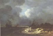 Jacob van Ruisdael The Tempest (mk05) oil on canvas